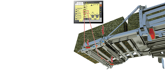 Soluciones para empacadoras. Sistemas de pesaje en movimiento ACTIVEWEIGH. New Holland