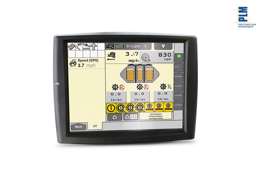 Sistemas de control. PLM® ISOBUS: TERMINAL UNIVERSAL (UT) Y CONTROL DE TAREAS. New Holland