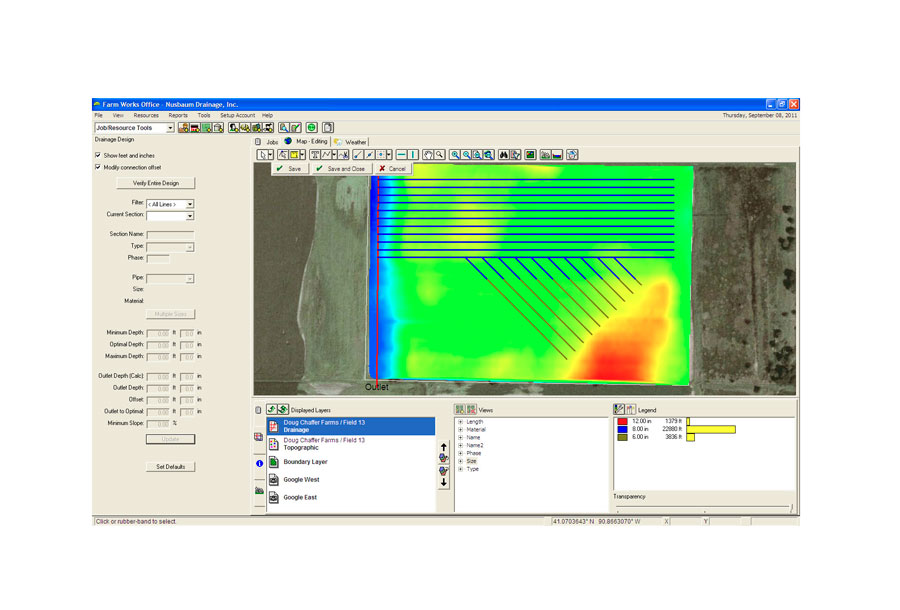 Sistemas de control. TRIMBLE WM DRIAN. New Holland