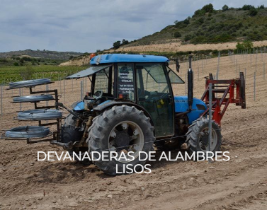 Devanaderas de alambres lisos