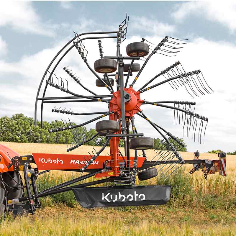 Rastrillo hilerador RA2064M KUBOTA