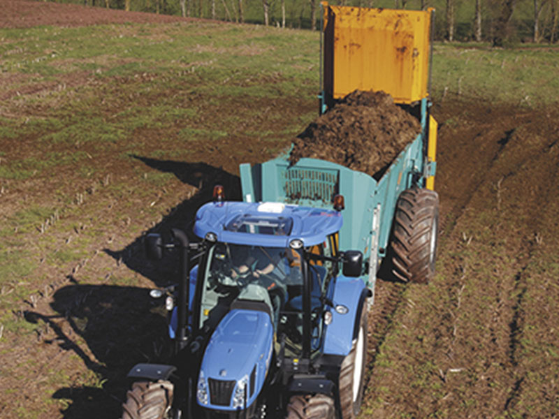 Sistemas de control Gestion de estiercol New Holland