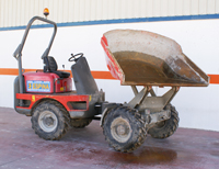 Alquiler de dumpers Espina