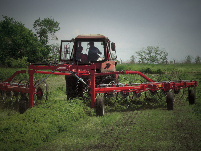 Rastrillo con carro remolcado CONDOR MASCHIO GASPARDO 