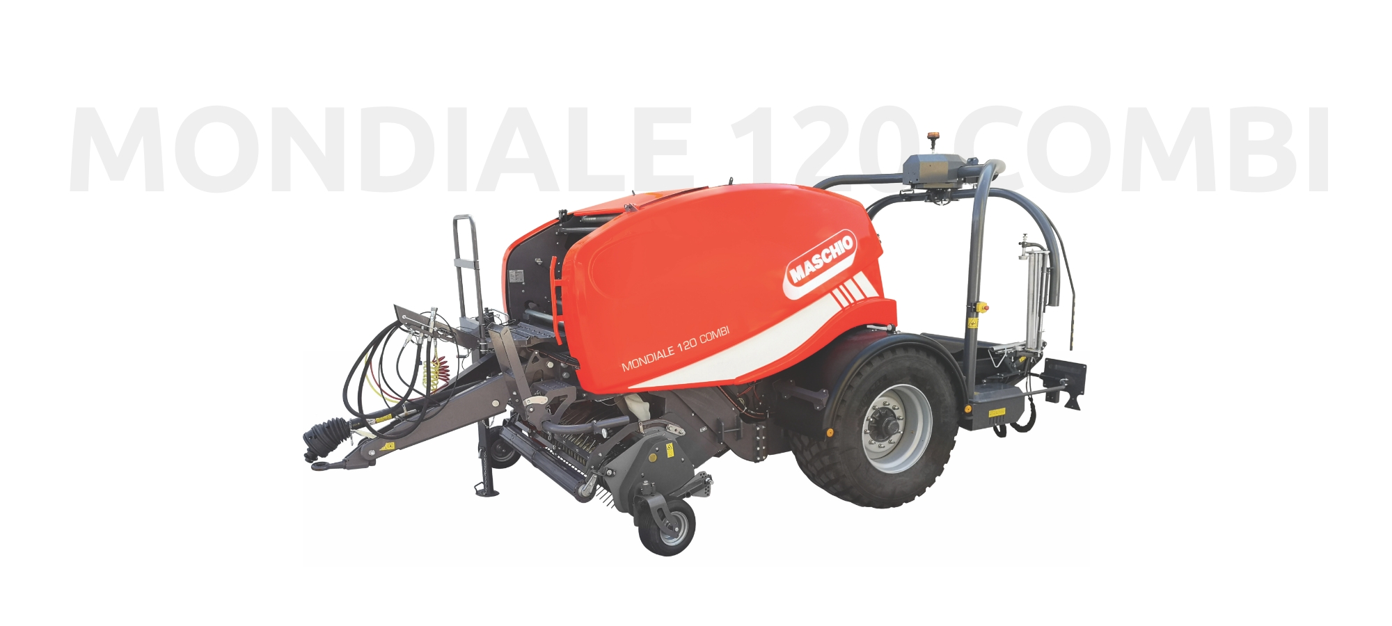 Rotoempacadora combinada con empacadora MONDIALE 120 COMBI MASCHIO GASPARDO 