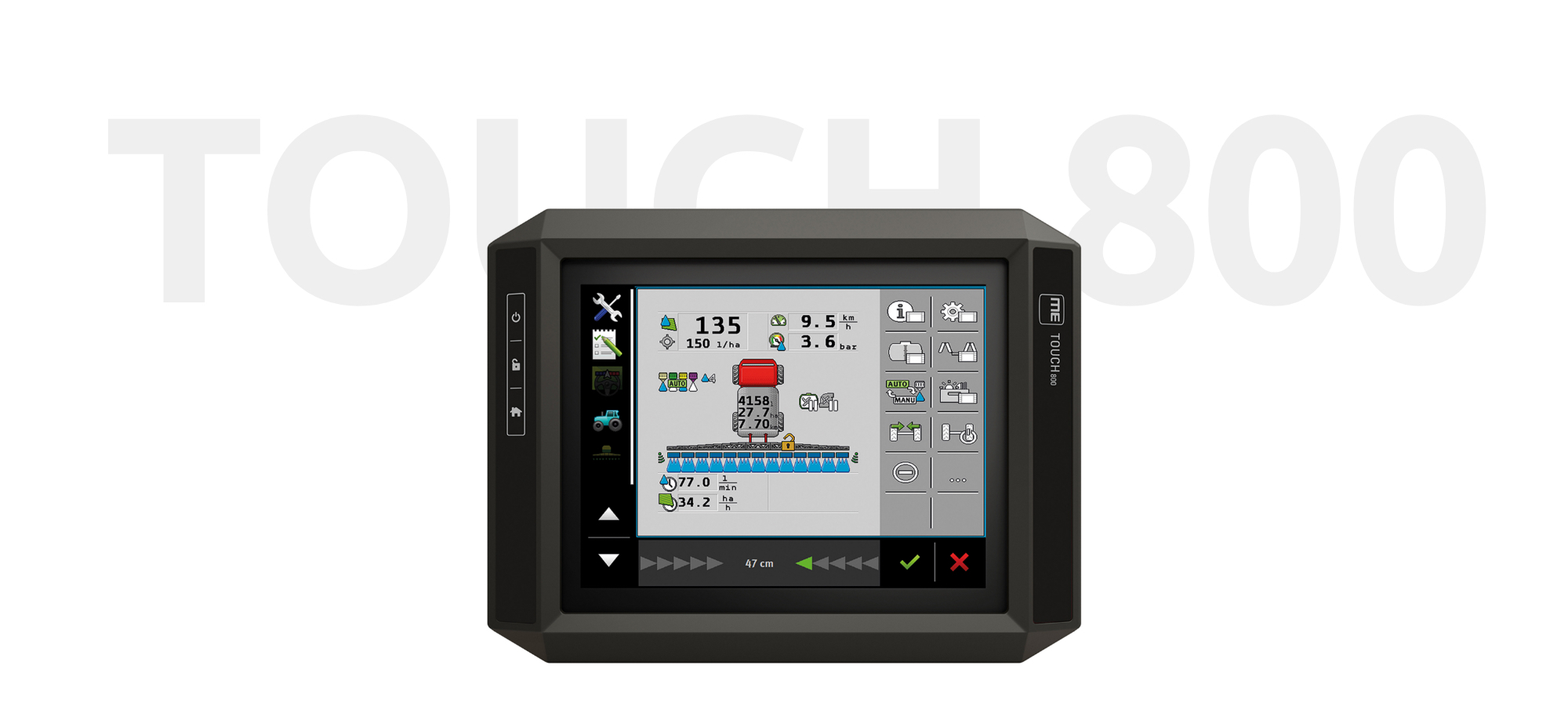 Universal Terminal ISOBUS TOUCH 800