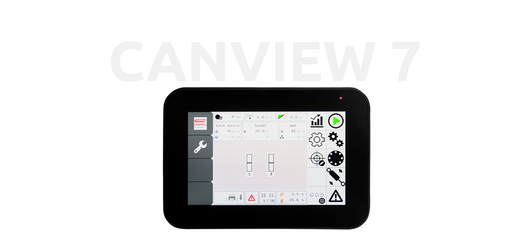 Universal Terminal Isobus CANVIEW 7