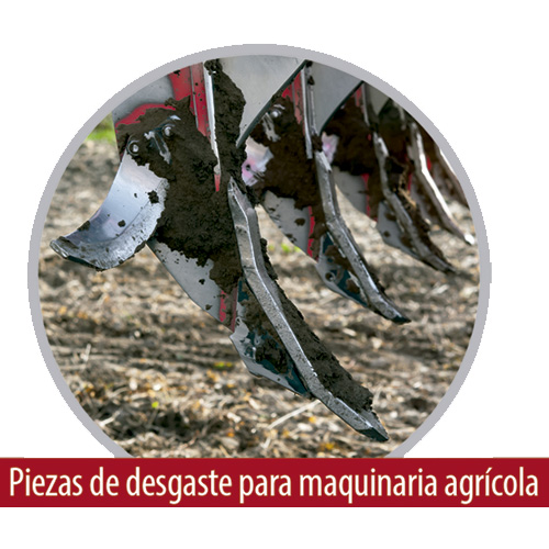 Piezas desgaste BEPCO para maquinaria agrícola, rejas